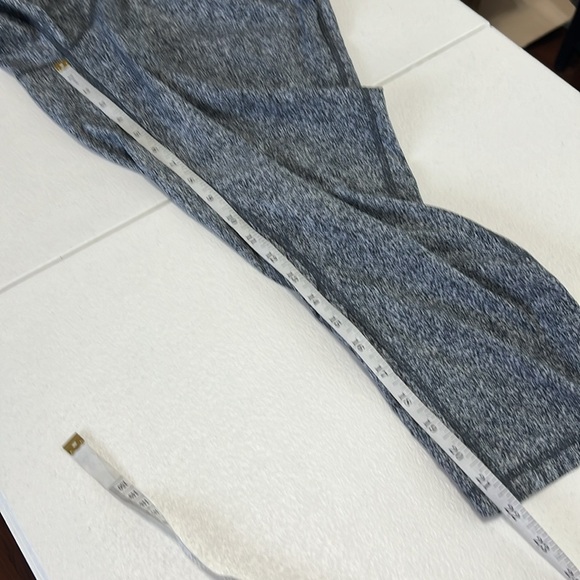 Lululemon &Go On the Go Sz 6 Leggings/Jogger Cropped Pant Grey Speckle Print - Picture 8 of 10